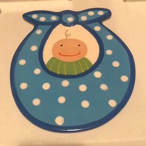 RARE Coton Color “Baby Boy Bib” Lg Attachment